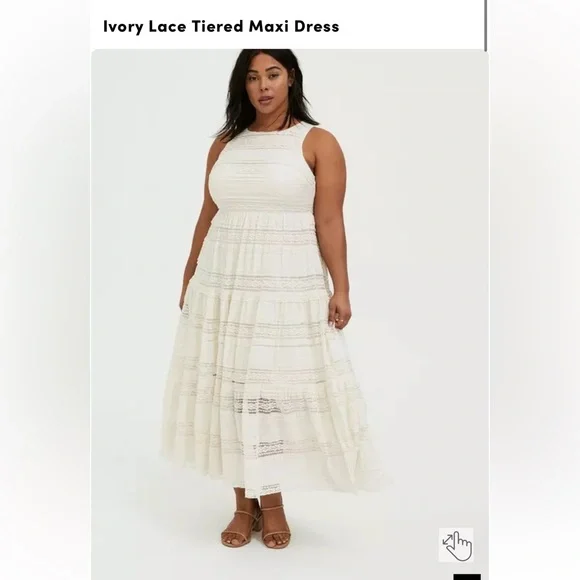 knee length dresses for ladies Dress Casual Maxi By Torrid In White, Size:1X  Clothes Mentor Strongsville  OH
